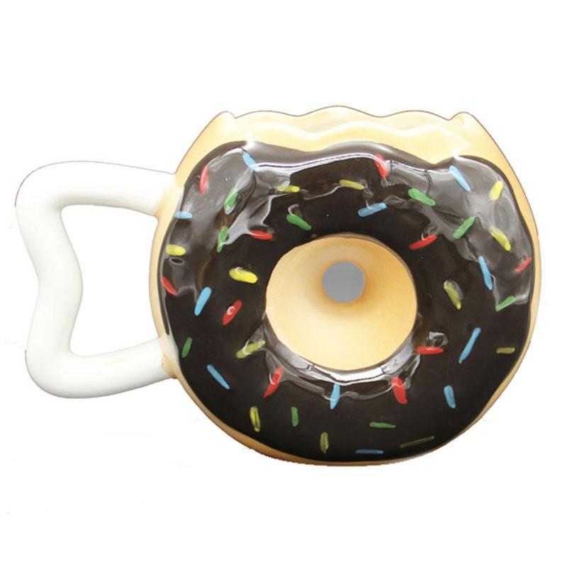 Ceramic Donut Ceramic Cup Bread Biscuit Mark Cup Art Coffee Cup