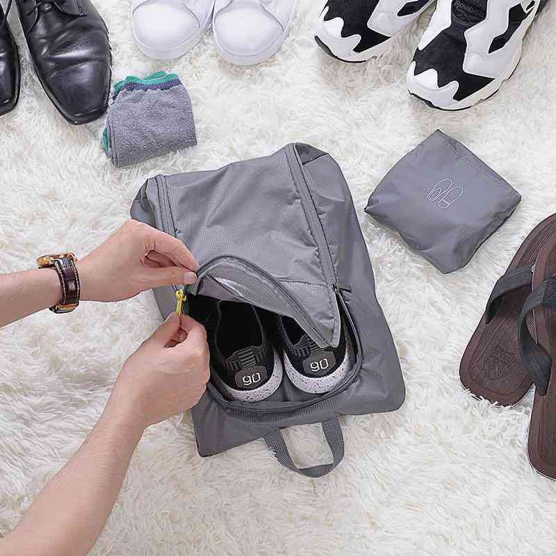 90 Fun Multi-functional Shoe Bag Waterproof Travel Folding Storage Pouch Organizer