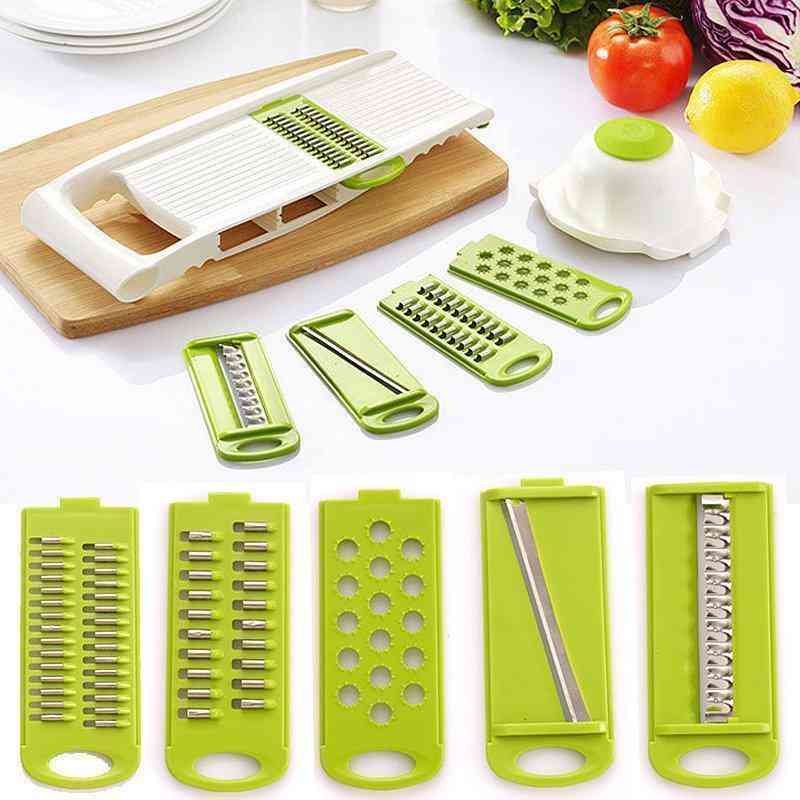 Multifunctional 5 IN 1Peeler Grater Vegetables Cutter Carrot Grater Onion Slicer Kitchen Accessories