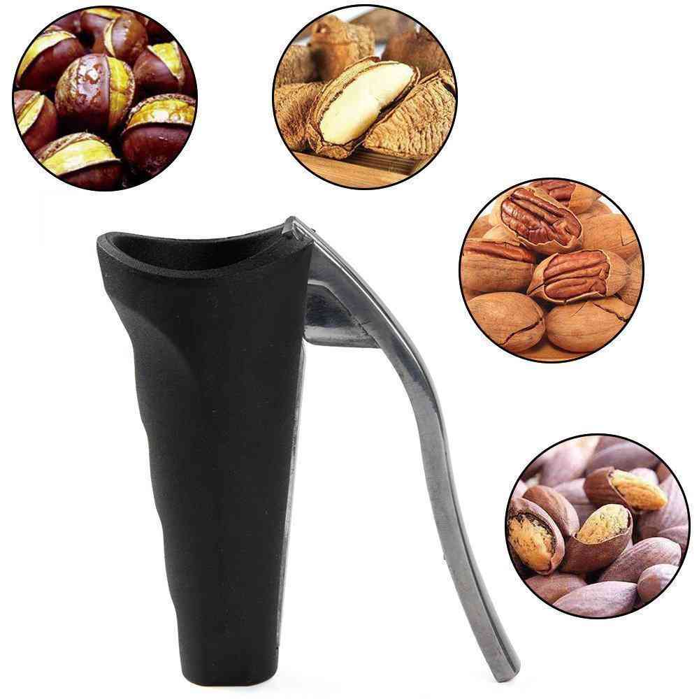 Universal Fruit Opener Walnut Clip Pliers Funnel Pine Nut Cracker