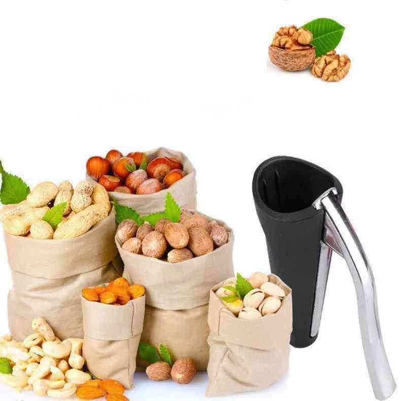 Universal Fruit Opener Walnut Clip Pliers Funnel Pine Nut Cracker