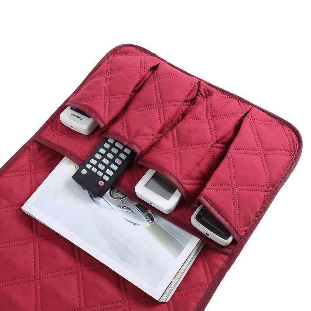 Armchair Sofa Chair Storage 5 Pocket Holder Remote Control Phone Couch Organizer