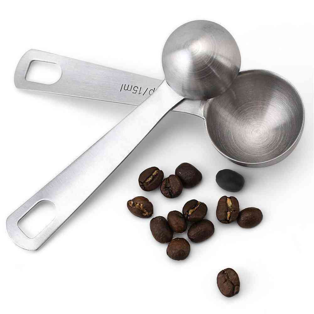 Stainless Steel Round Measuring Spoon 6pcs/set Measuring Spoon Baking Scale Measuring Spoon