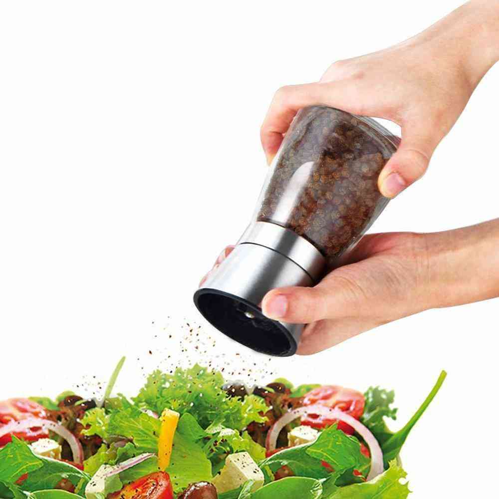 Pepper Grinder Manual Stainless Steel Triangle Pepper Burnisher Kitchen Tools