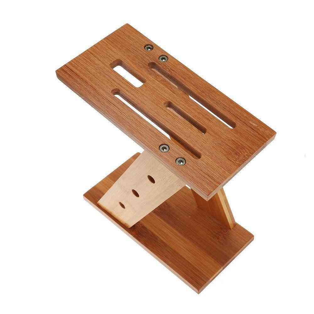 Wood Kitchen Knife Holder Multifunctional Storage Rack Tool Holder Bamboo Knife Block Stand Kitchen