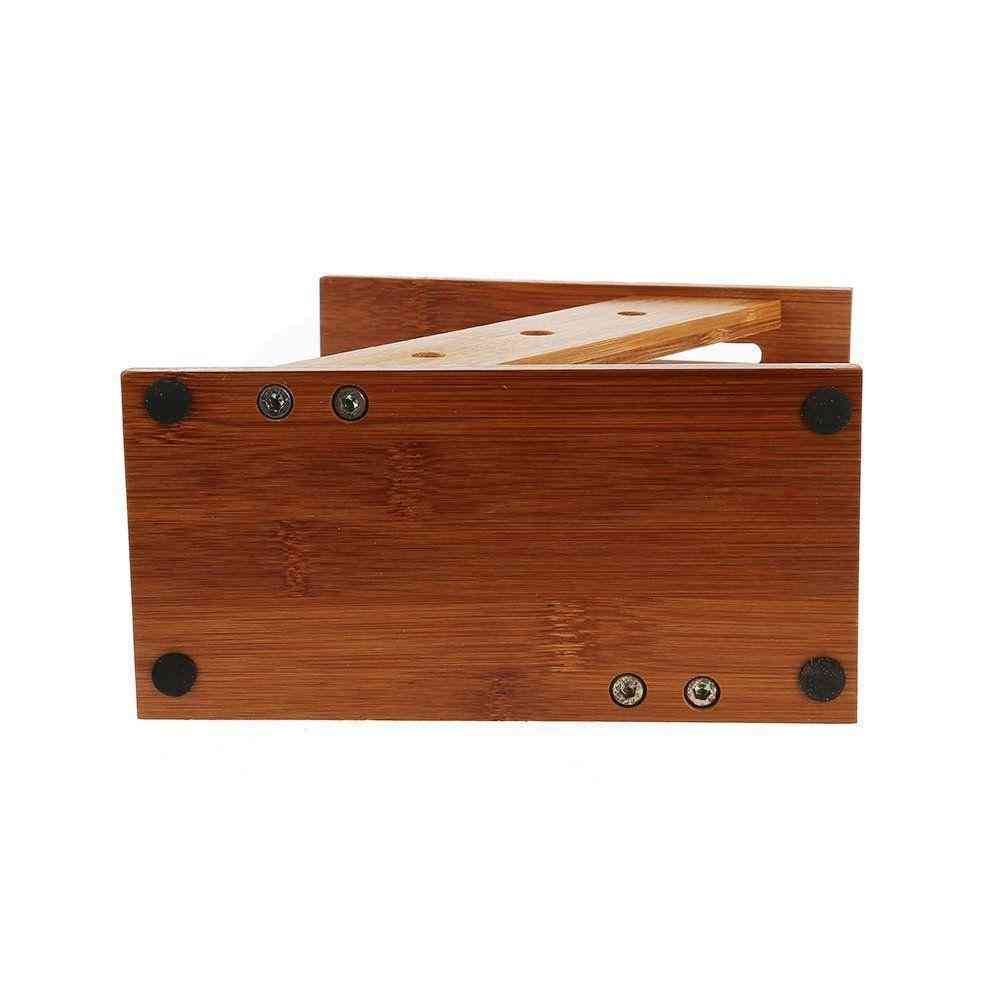 Wood Kitchen Knife Holder Multifunctional Storage Rack Tool Holder Bamboo Knife Block Stand Kitchen