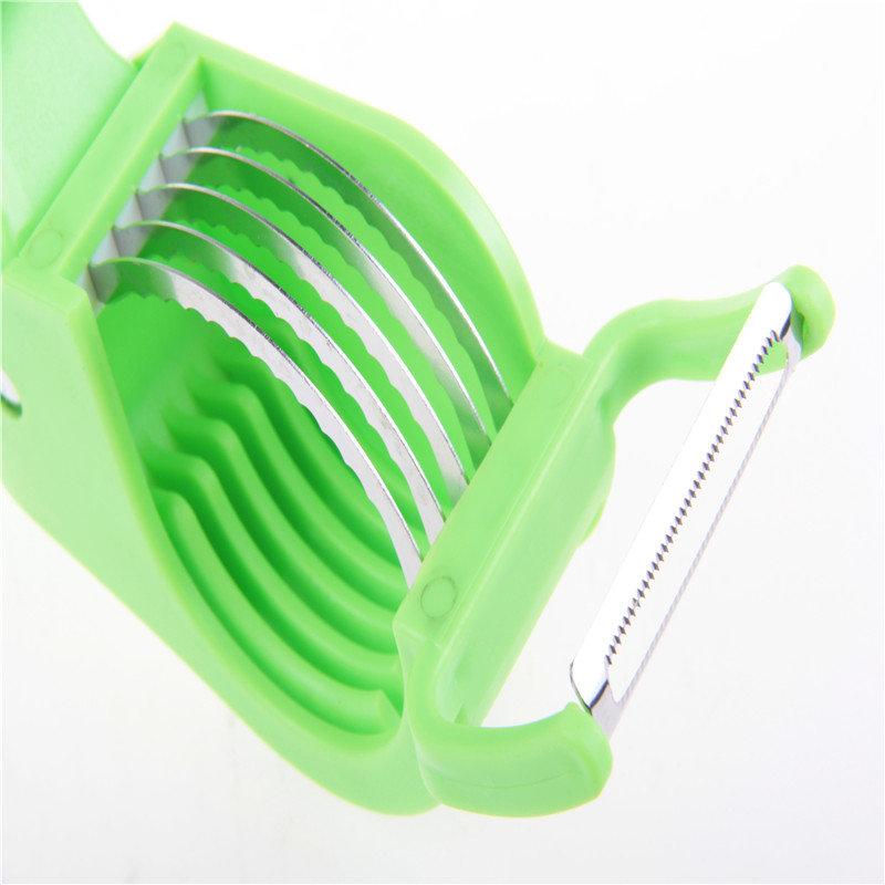 Multi-function Vegetables Scissors Salad Multi-layer Scissors Hand Peel Type Chopping Vegetables