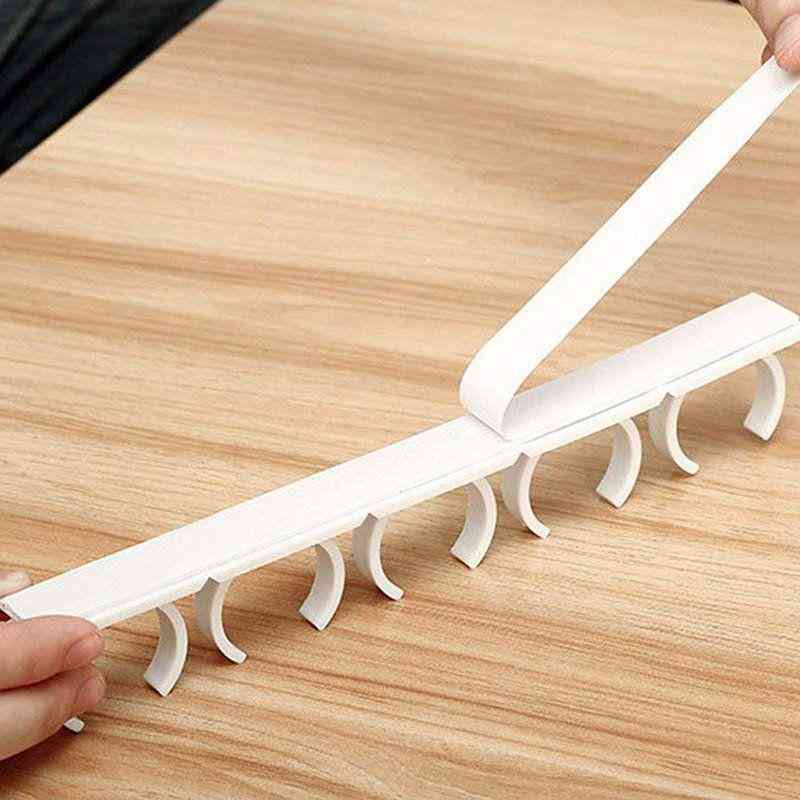 4 Pcs Kitchen Wall Racks Simple Bottle Cabinet Door Spice Clips Storage Racks