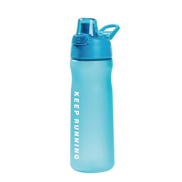 Sport Eco-friendly Frosted Plastic BPA Free Outdoor Travel Drink Water Bottles Anti-leak Drinkware