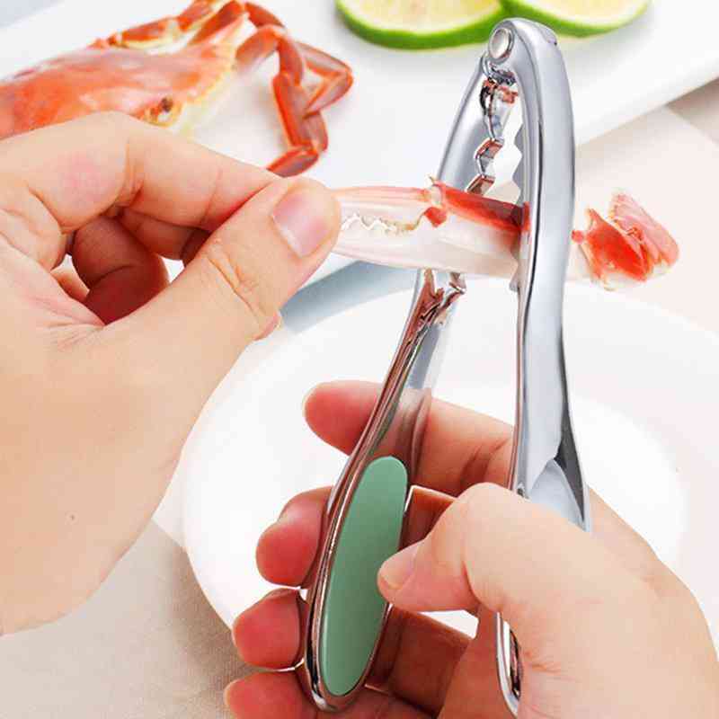 Zinc-alloy Crab Grip Pliers Seafood Shell Nut Opener