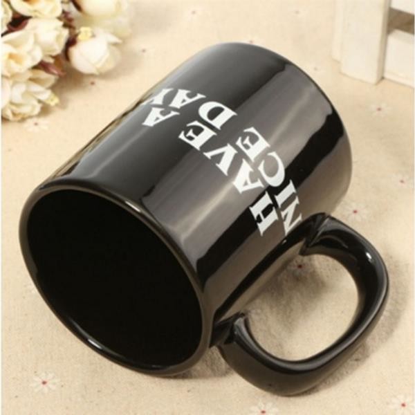 Ceramic Middle Finger Coffee Cups Personality Office Gifts Creative Mug Funny Cup Trick People