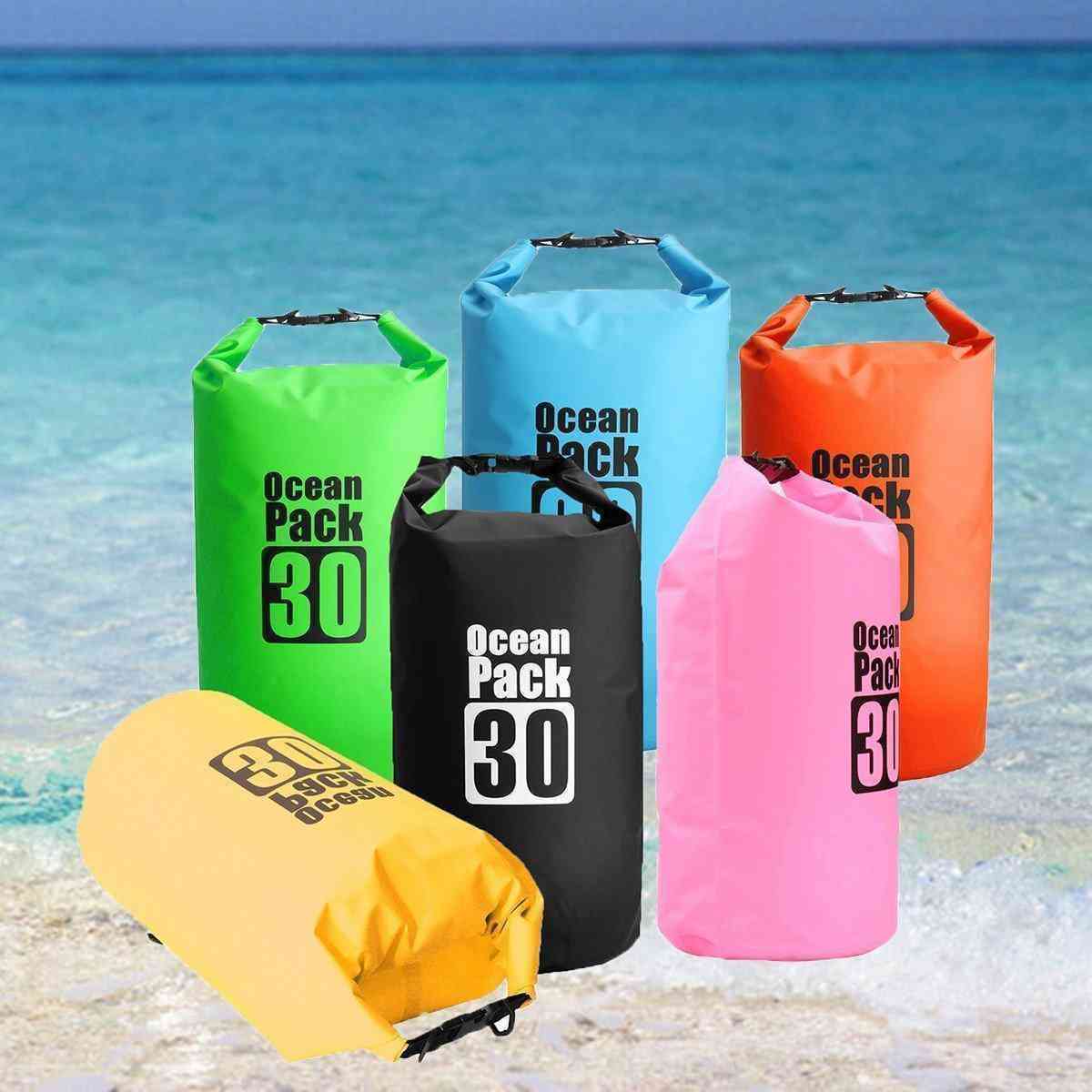 30L PVC Waterproof Dry Bag Sack Boating Sailing Rafting Canoe Kayak Pouch