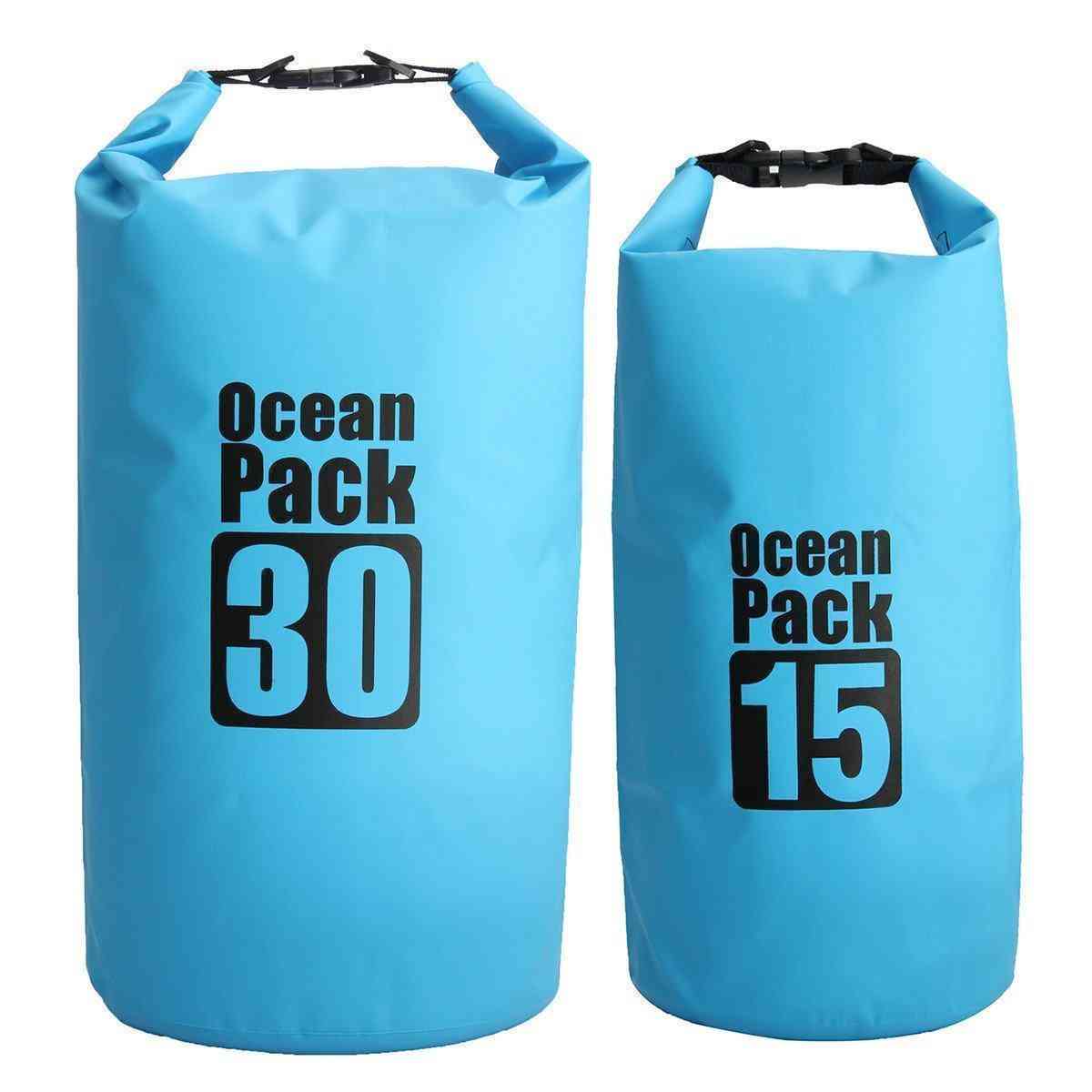 30L PVC Waterproof Dry Bag Sack Boating Sailing Rafting Canoe Kayak Pouch