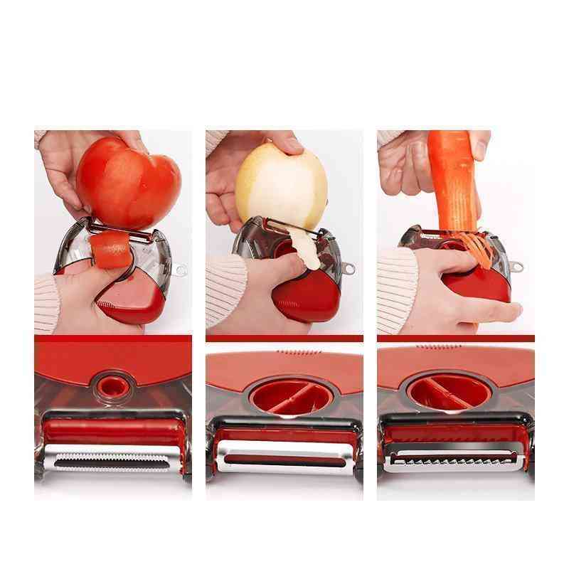 Three Blades Multifunctional Fruit and Vegetable Peeler Peeling Potato Peeler Knife