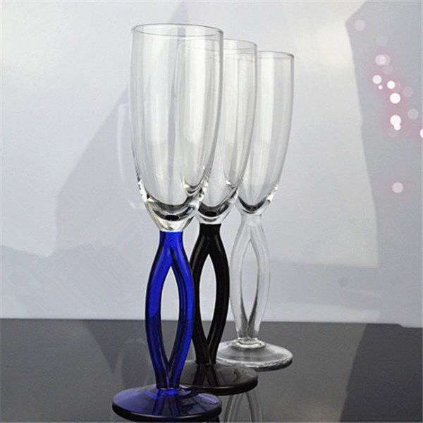 Character Legs Wine Glass Colorful Ball Wine Glass High Feet Cocktail Glass Beer Whisky Coffee Cup