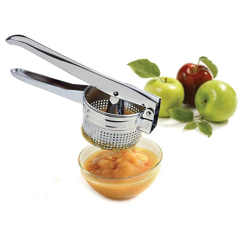 Mash Fruit Squeezer Stainless Steel Mashed Potatoes Ricer Melon Juicer