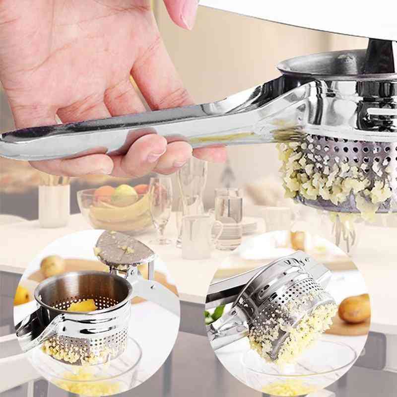 Mash Fruit Squeezer Stainless Steel Mashed Potatoes Ricer Melon Juicer